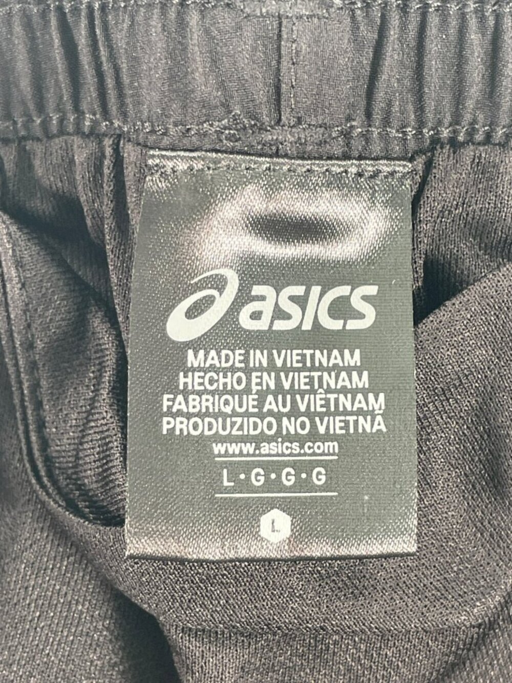 Asics Silver 4-Inch Running Shorts Black Athletic Breathable Women's Size L NEW - Picture 5 of 6